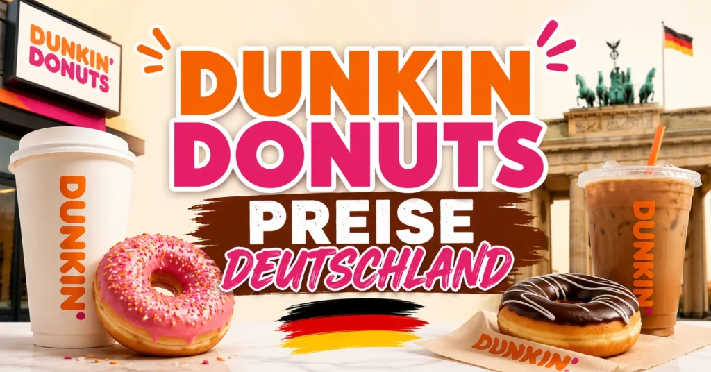 Dunkin Donuts Preise Deutschland