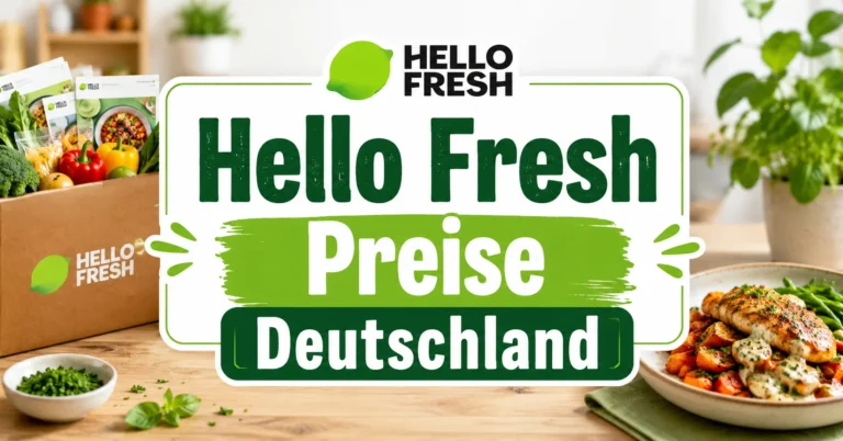 Hello Fresh Preise Deutschland