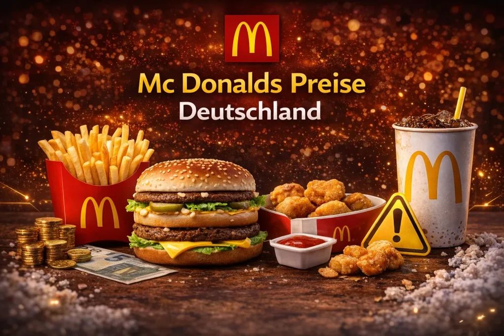 Mc Donalds Preise - 2026 Aktuelle Preisliste