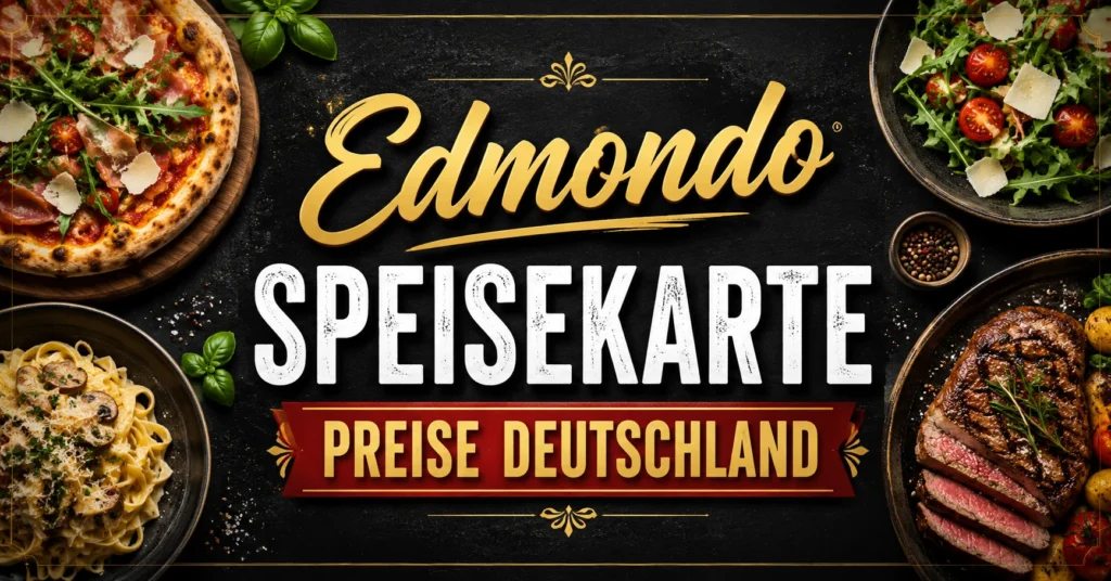 Edmondo Speisekarte Preise Deutschland